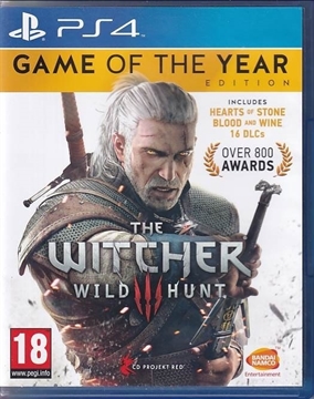 The Witcher 3 Wild Hunt - Game of the Year Edition - PS4 (A Grade) (Genbrug)